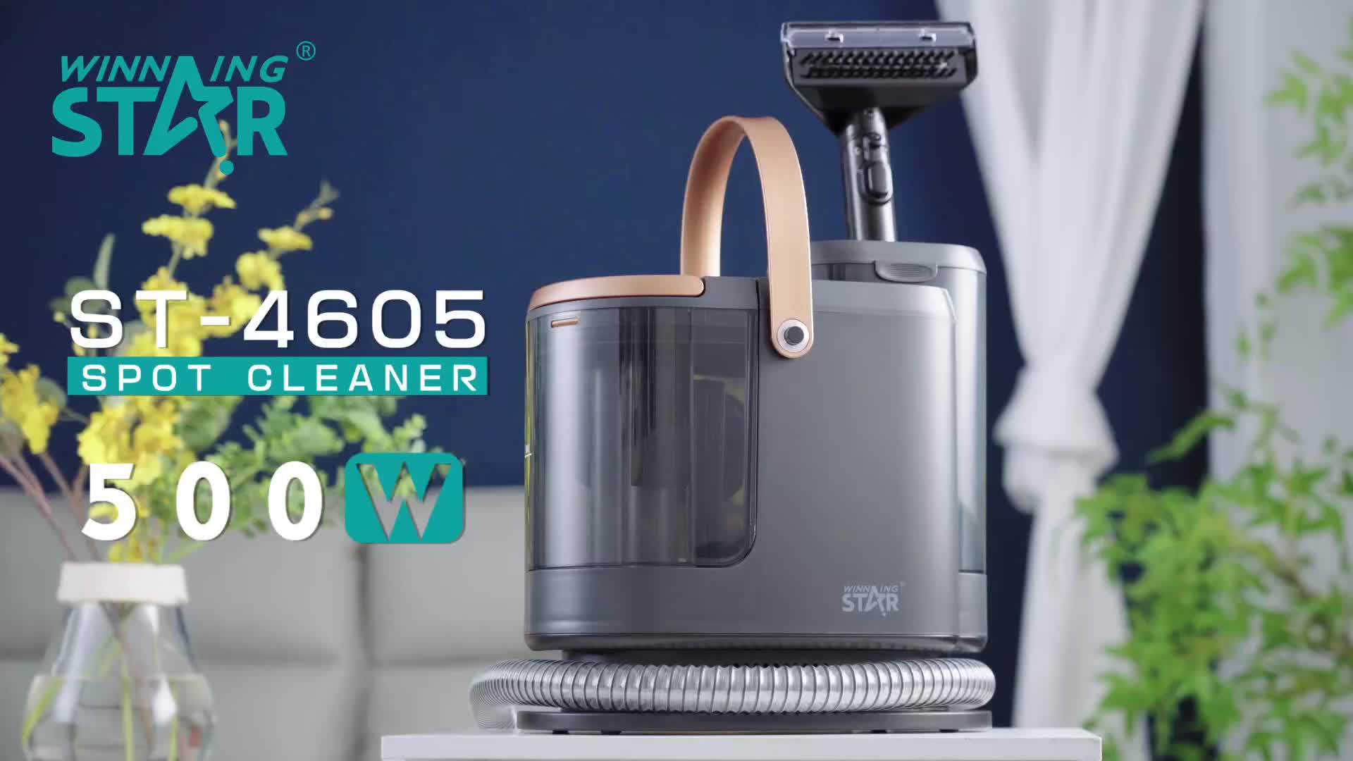 Winning Star Dry And Wet Spot Vacuum Cleaner Machine Powerful 15000PA Suction (Used) - View 3