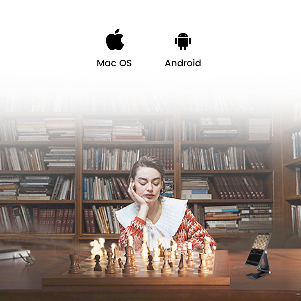 Chessnut Pro Full sized wooden Electronic Chess Set with Regular chess pieces - View 7