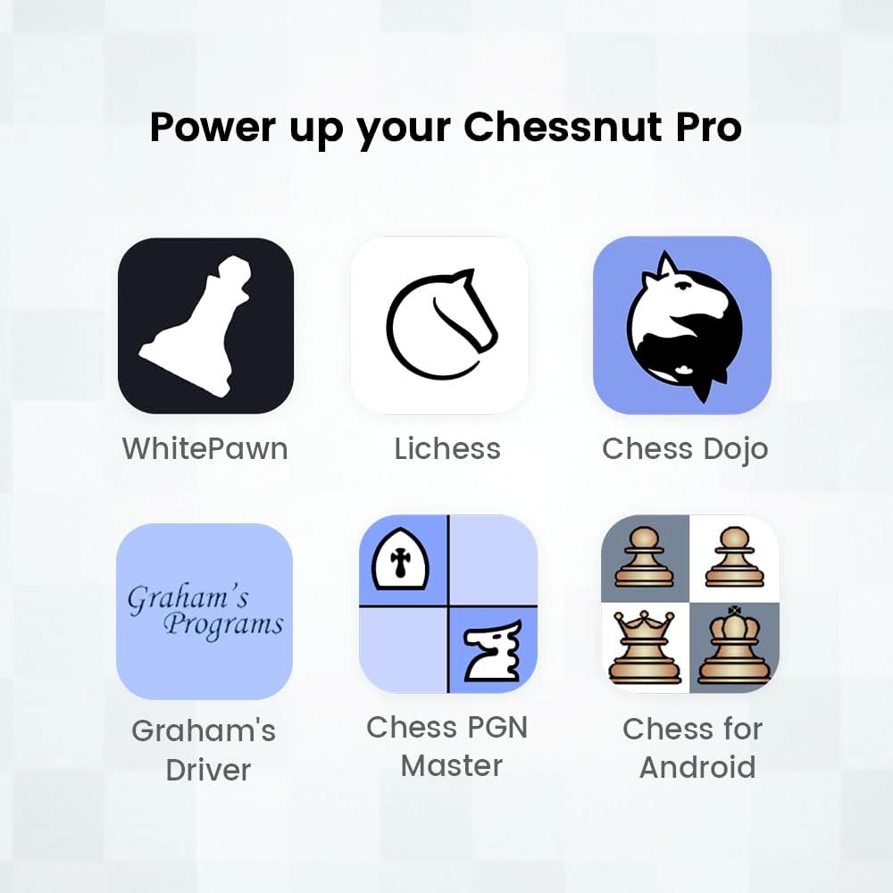 Chessnut Pro Full sized wooden Electronic Chess Set with Regular chess pieces - View 9