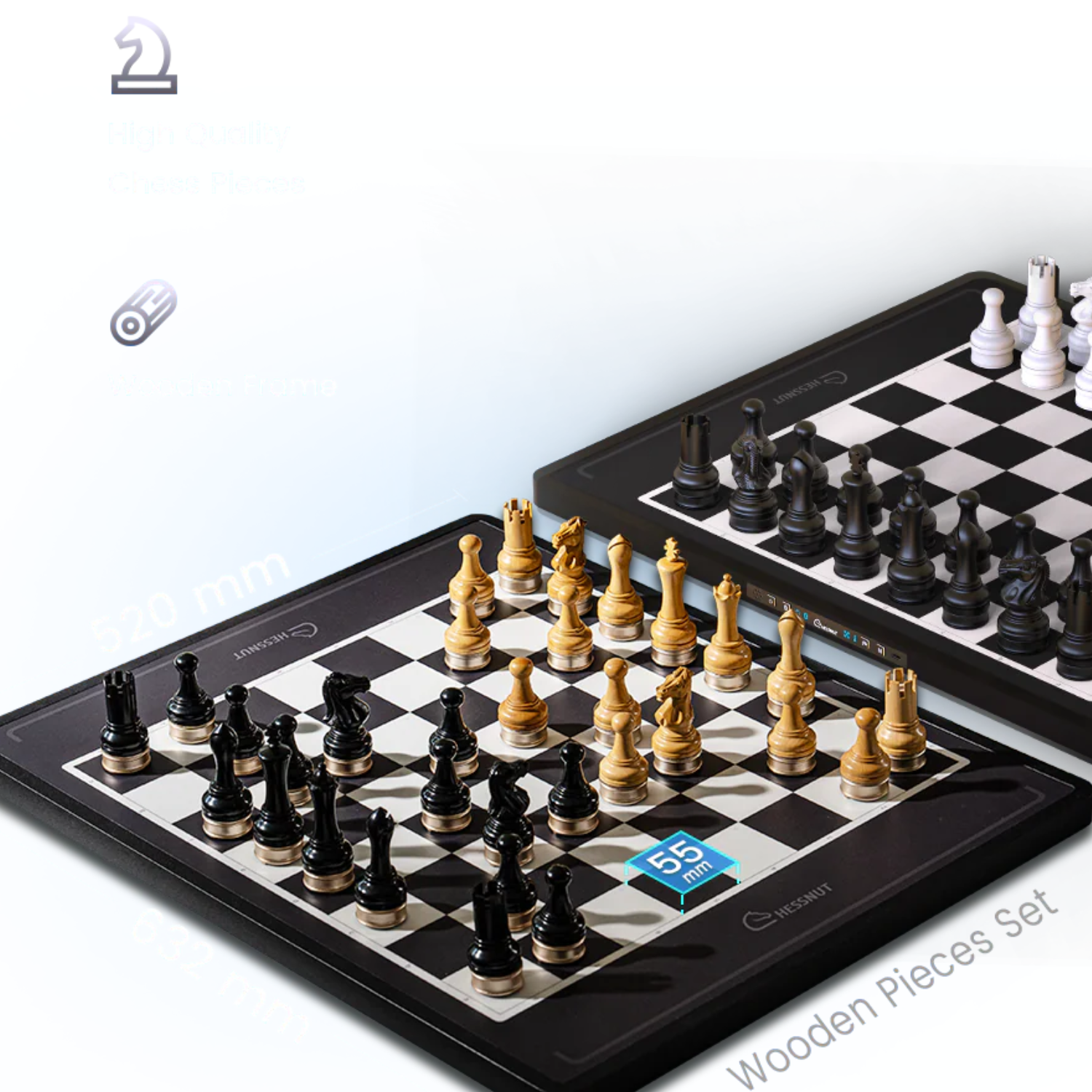 Chessnut Move - Advanced Robotic Chessboard with Wooden Pieces - View 5