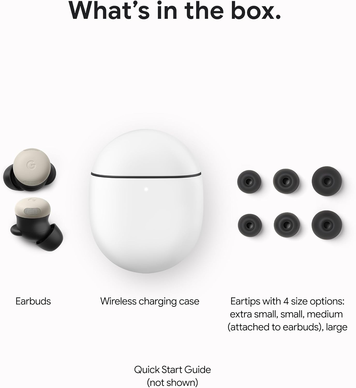 Order Google GA05762 Pixel Buds Pro 2 Wireless Earbuds, Hazel