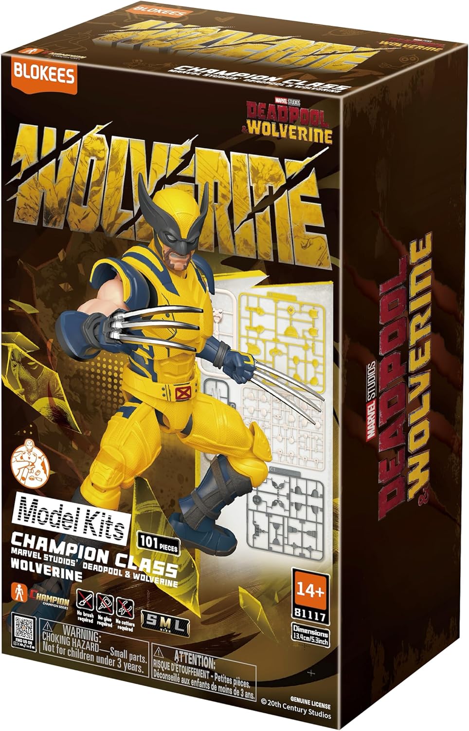 Order Blokees Marvel Infinity Saga Wolverine Model Kit | Champion