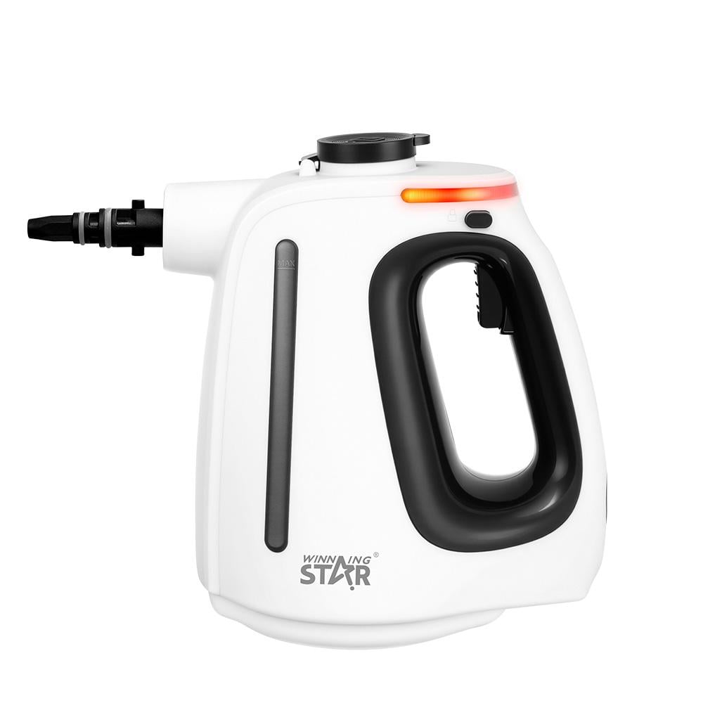 Winning Star Steam Cleaner, For Cleaning Difficult Corners And Various Surfaces, Removing Grease, Removing Bacteria And Germs By 99.9%, High Temperature Sterilization, 1350 Watts, White, St-4607 - View 2