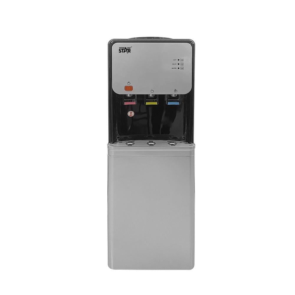 Winning Star Water Cooler, Top Loading, Hot/Cold/Normal, Stand, Elegant Design, Safety Lock, 550 Watts, Grey, St-6506-Ys - View 2