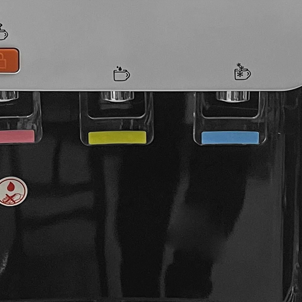 Winning Star Water Cooler, Top Loading, Hot/Cold/Normal, Stand, Elegant Design, Safety Lock, 550 Watts, Grey, St-6506-Ys - View 3