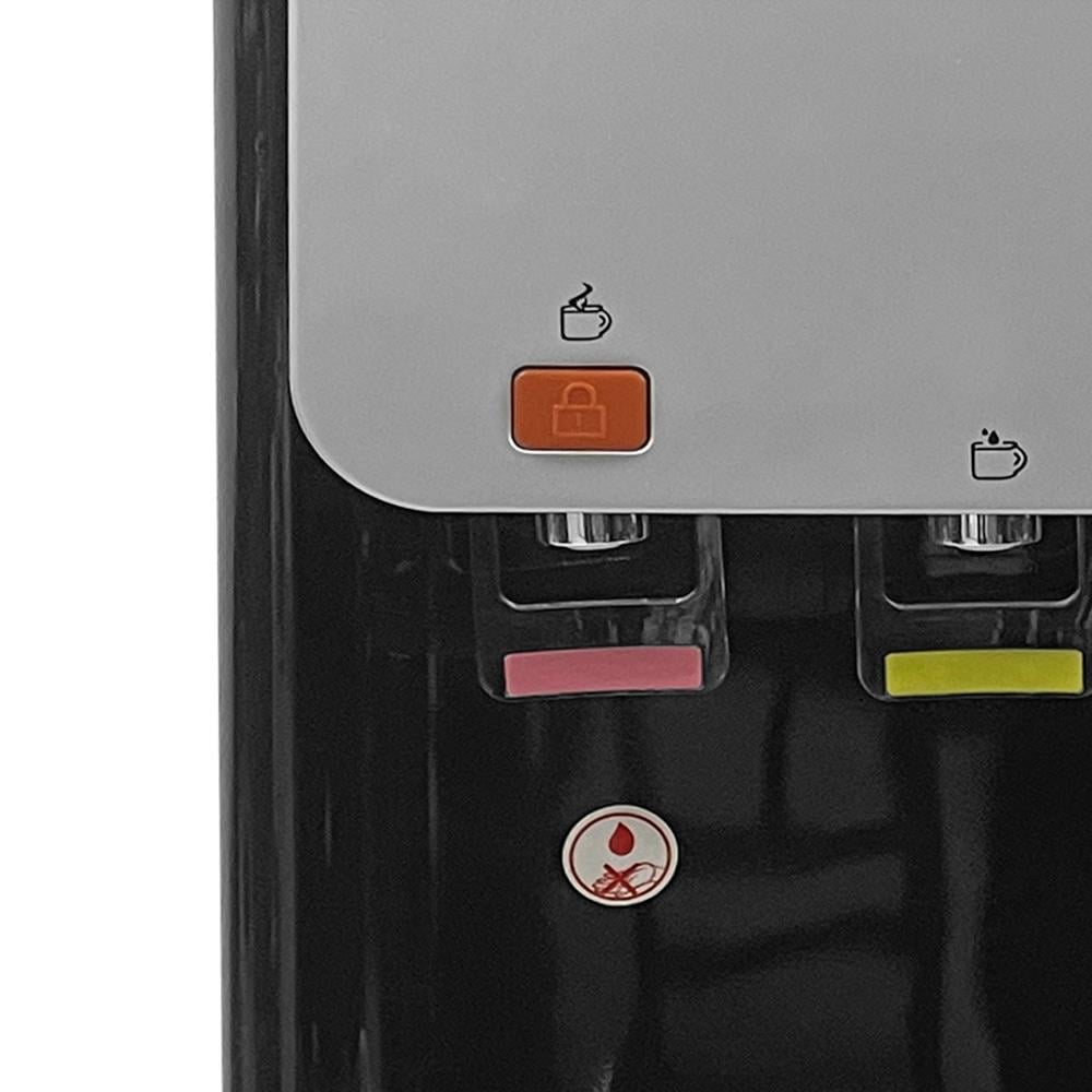 Winning Star Water Cooler, Top Loading, Hot/Cold/Normal, Stand, Elegant Design, Safety Lock, 550 Watts, Grey, St-6506-Ys - View 4