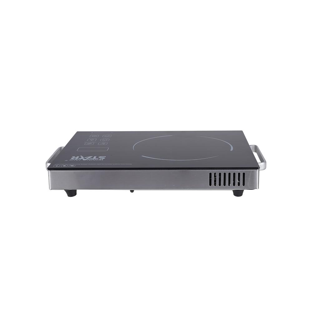 Winning Star Electric Hob, 1 Burner, Glass Touch Control, Timer, Overheat Protection, 2000 Watts, Black, St-9671 - View 3