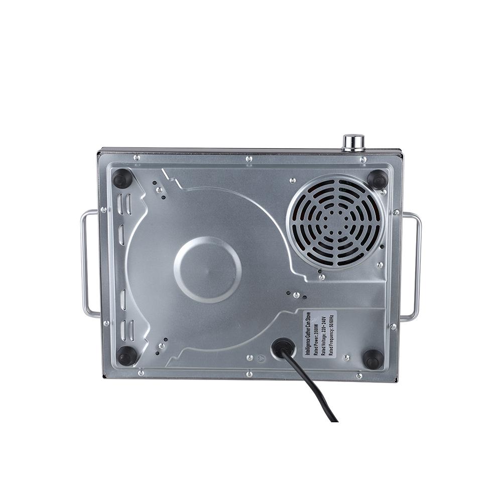 Winning Star Electric Hob, 1 Burner, Glass Touch Control, Timer, Overheat Protection, 2000 Watts, Black, St-9671 - View 4
