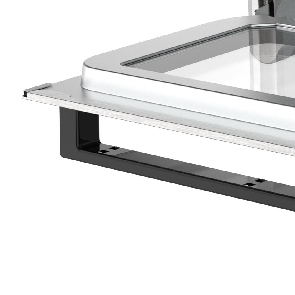 Winning Star Electric Oven, 75L Capacity, Baking Tray, Pizza Tray, Rotating Grill, 2800W, Silver, St-9794 - View 5