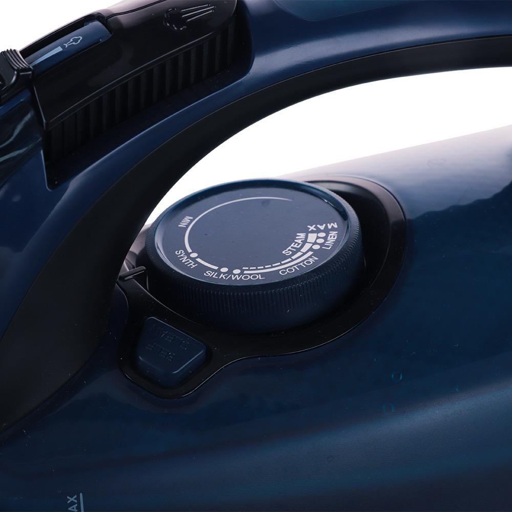 Winning Star Steam Iron, 350Ml Capacity, Self-Cleaning, Drip-Proof, Anti-Scale, 3100W, Black/Blue, Model St-5017 - View 5