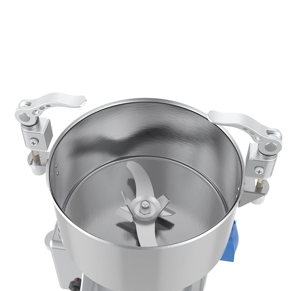 Winning Star Star Produces A Multi-Functional Grinder, 500G Capacity, Grinding Grains, Coffee, Spices, Herbs, 6 Blades, Timer, 900 Watts, Silver, St-9401 - View 3