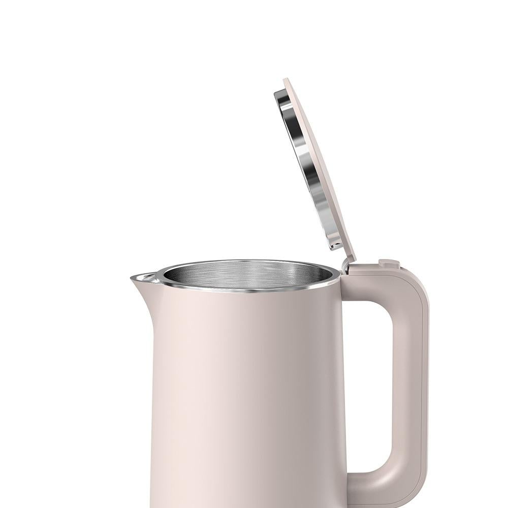 Winning Star Electric Kettle, 1.7L Capacity, Waterless Operation Protection, Double Wall, 1500W, Rose, M/St-6044 - View 2