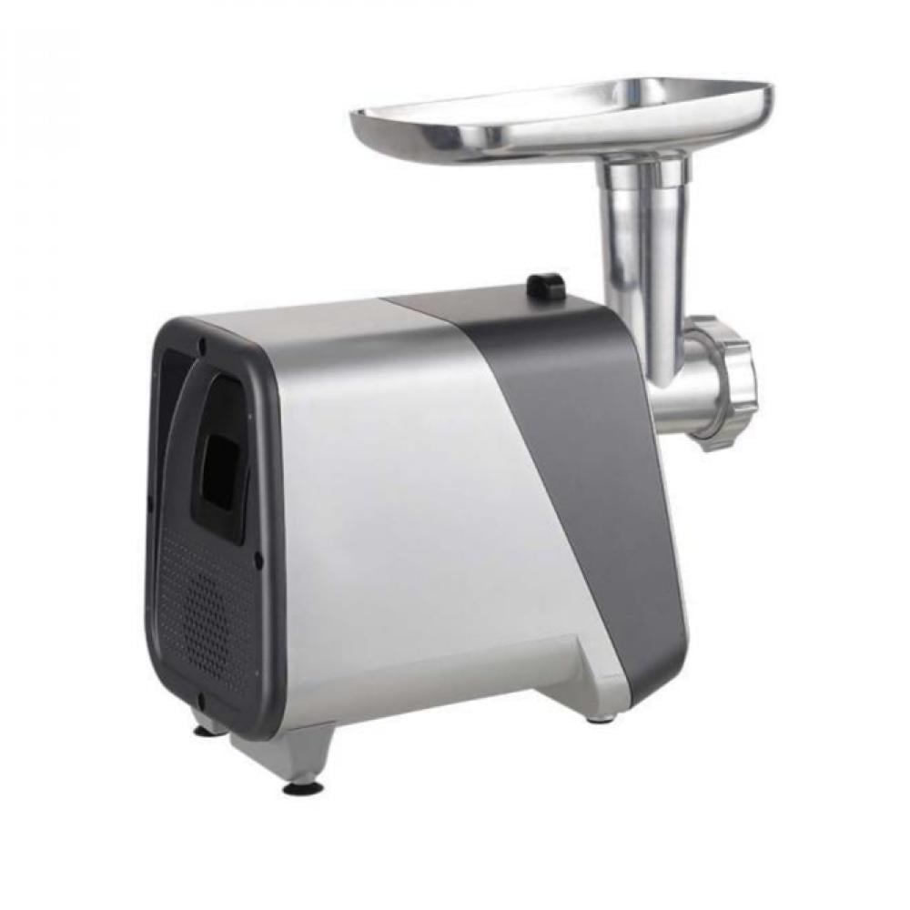 Winning Star Electric Meat Grinder, 3 Different Grinding Discs, Reverse Rotation, Sausage Stuffing Attachment, 450 Watts, Silver, St-5517 - View 2