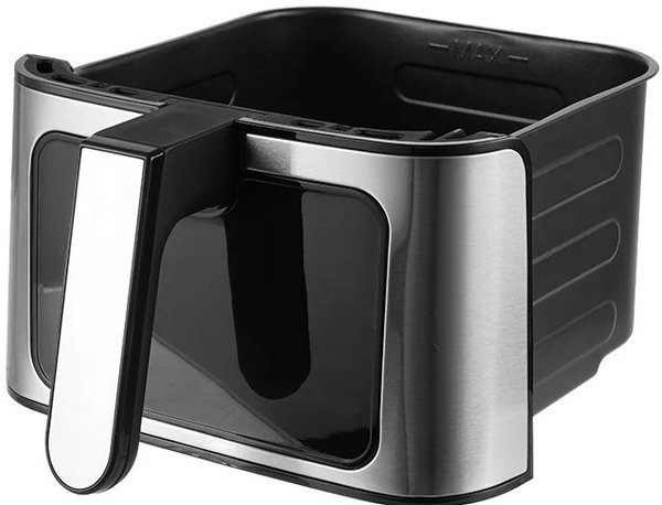 Winning Star St-9696 Air Fryer, 1400W, 4.5L, 10 Programs, Digital Display - Black Silver - View 5