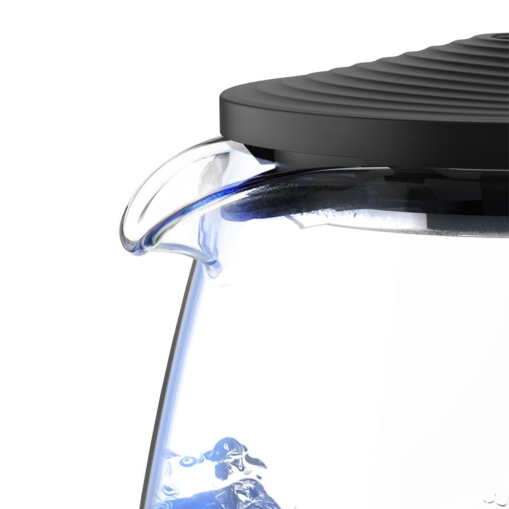 Winning Star Electric Glass Kettle, 1.8L Capacity, Waterless Start Protection, 1500W, Black, St-6042 - View 4