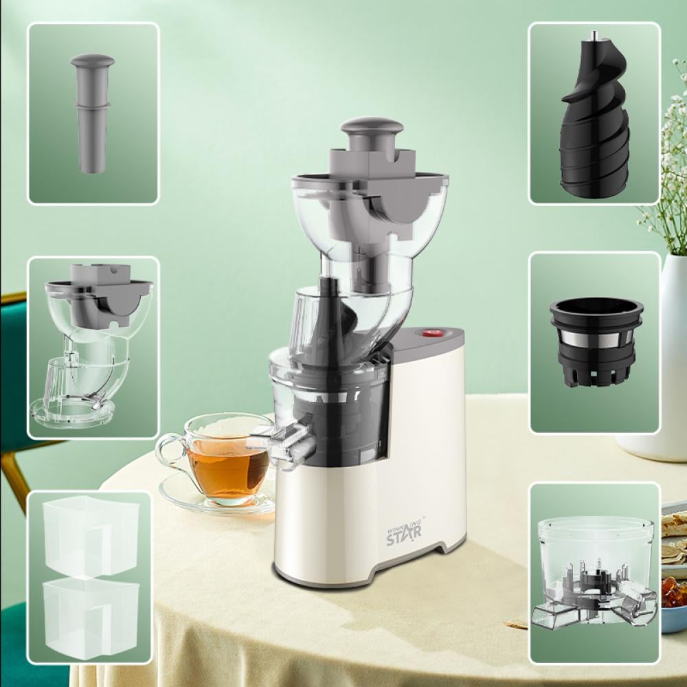 Winning Star Citrus Juicer, 300Ml, Automatic Suction, Backflow Prevention Mechanism, Double Locking System, 150W, Beige, St-5598 - View 2