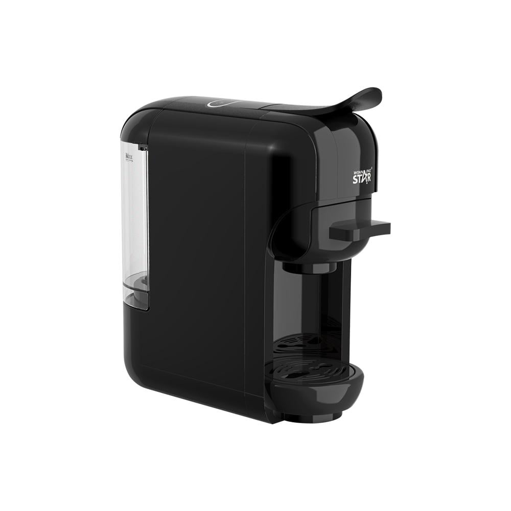 Winning Star Espresso Coffee Machine, 600Ml Capacity, Capsules, Multi-Function, 1450 Watts, Black, St-9705 - View 2