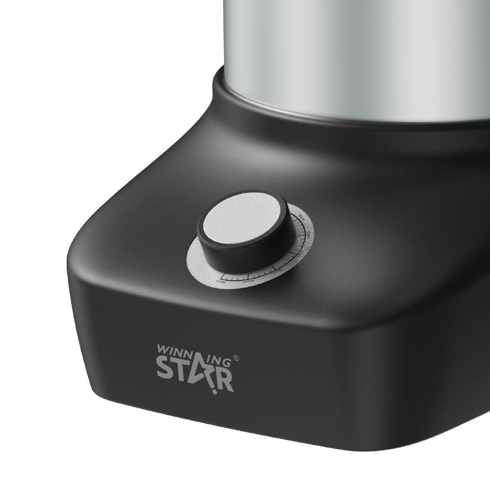 Winning Star, Multi-Function Cooker, 4-Liter Capacity, Non-Stick Cooking With Stirring, Spoon And Measuring Cup Accessories, Internal Fan, 500 Watts, Black, M/St-9511 - View 3