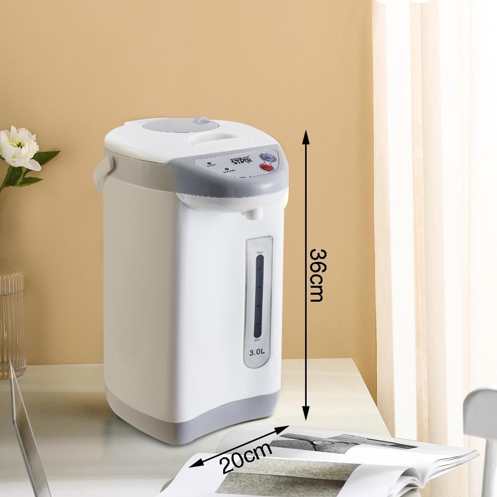 Winning Star Stainless Steel Electric Kettle, 3L Capacity, Waterless Operation Protection, 1800W, White, St-6026 - View 8