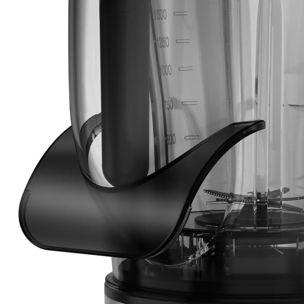 Winning Star Blender, 2L Capacity, Soundproof, Non-Slip Base, Sharp Steel Blades, Black, 800W, St-5905 - View 3