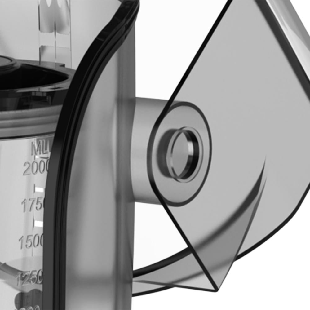 Winning Star Blender, 2L Capacity, Soundproof, Non-Slip Base, Sharp Steel Blades, Black, 800W, St-5905 - View 4