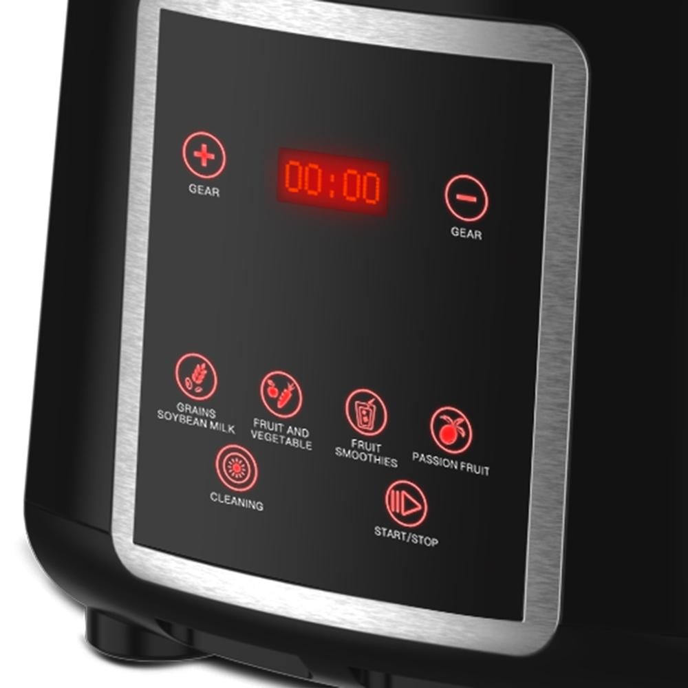 Winning Star Blender, 2L Capacity, Soundproof, Non-Slip Base, Sharp Steel Blades, Black, 800W, St-5905 - View 6