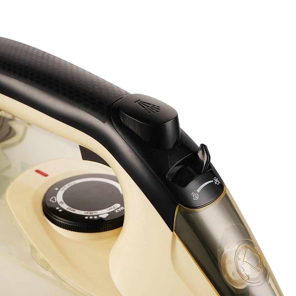 Winning Star Steam Iron, 320Ml Capacity, Self-Cleaning, Drip-Proof, Anti-Scale, 2400W, Black Gold, Model St-90402 - View 3