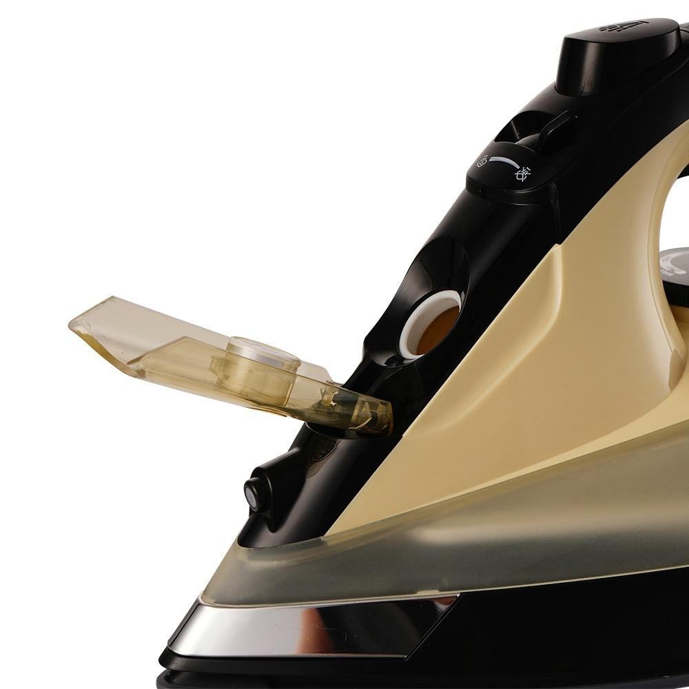 Winning Star Steam Iron, 320Ml Capacity, Self-Cleaning, Drip-Proof, Anti-Scale, 2400W, Black Gold, Model St-90402 - View 4