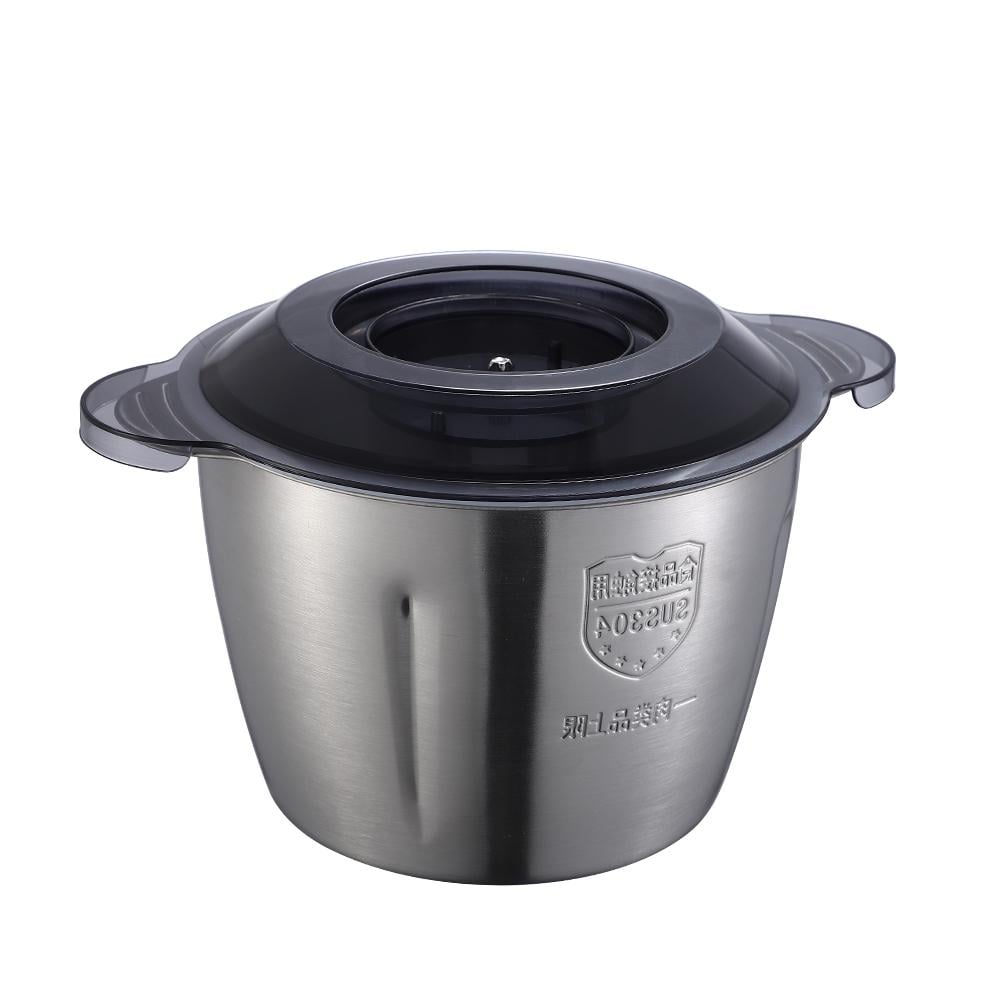 Winning Star Food Chopper, 3L Capacity, Stainless Steel Bowl, Quad Blades, 2 Speeds, 300W, Black Silver, St-5507 - View 2