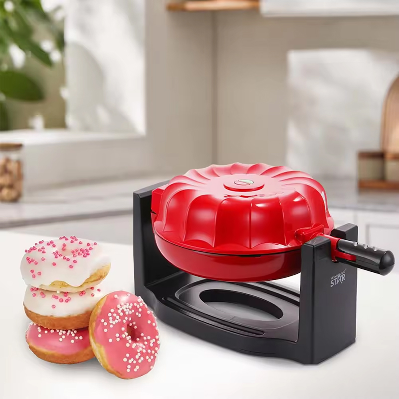 Winning Star Cake Donut Machine 1600W with Non-Stick 26cm Pan - View 4