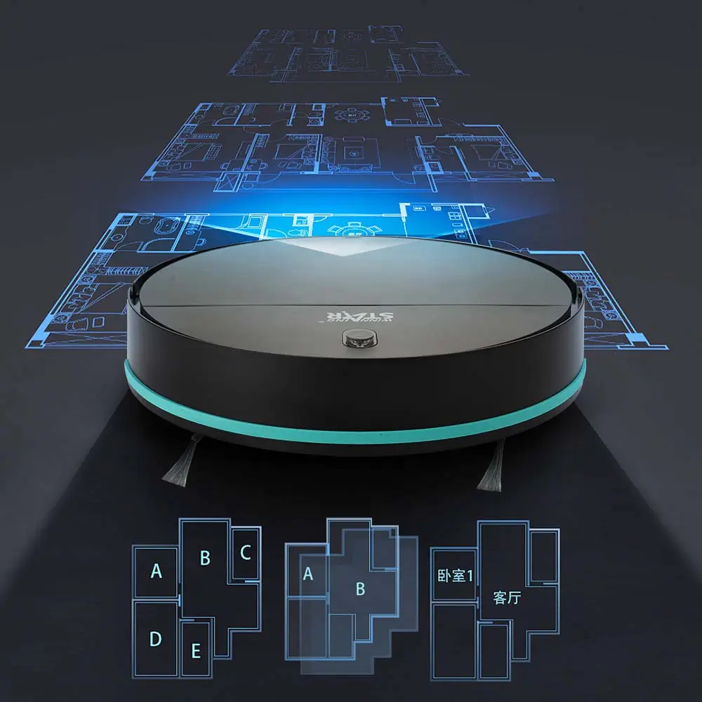 Winning Star Wireless Robot Vacuum Cleaner with Remote Control, 16W Power, Multi-Mode Operation - View 9