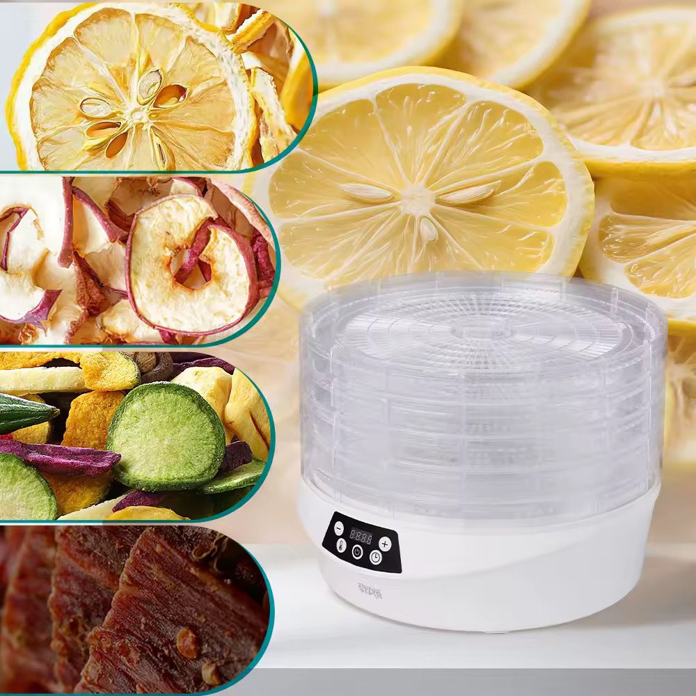 Winning Star Dehydrator Machine for Home Use with 3 Layers, 500W Stainless Steel - View 3