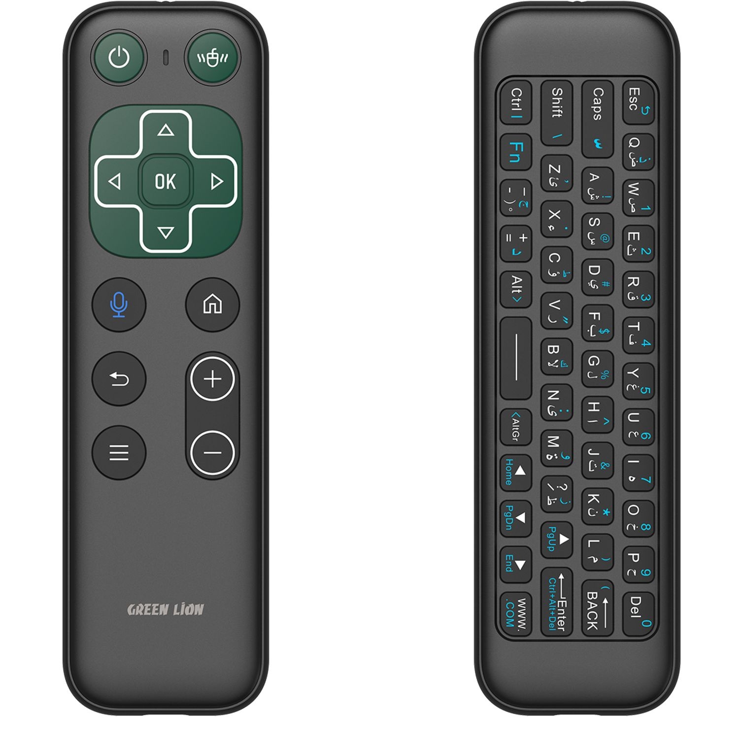 Order Green Lion Wireless Remote With Keyboard And Mouse - Black Now ...