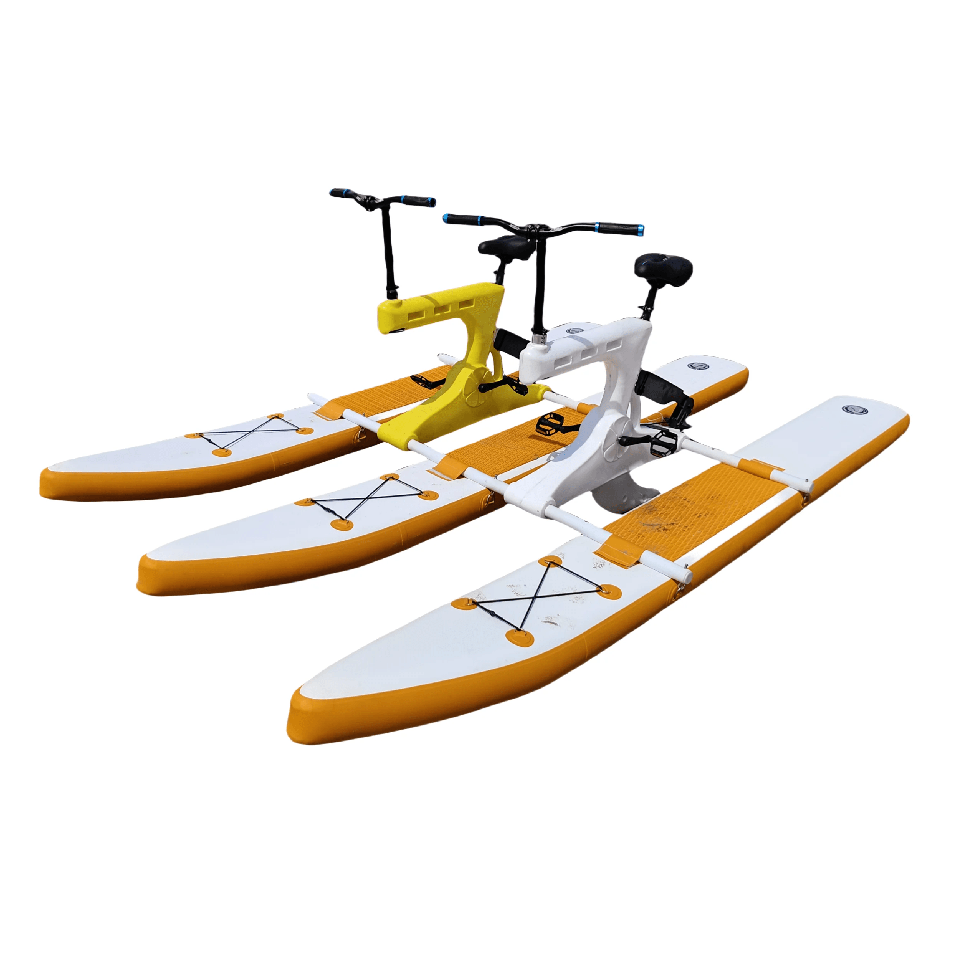 Order Double Person Floating Inflatable Hydro Waterbike Water Bicycle ...