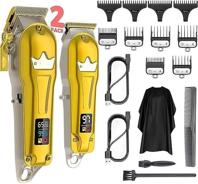 Order COOLBABY Professional Men's Hair Clipper Hair Cutting Kit And ...