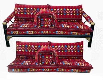 Order Double session with Diyaala pattern in red Now! | Jomla.ae