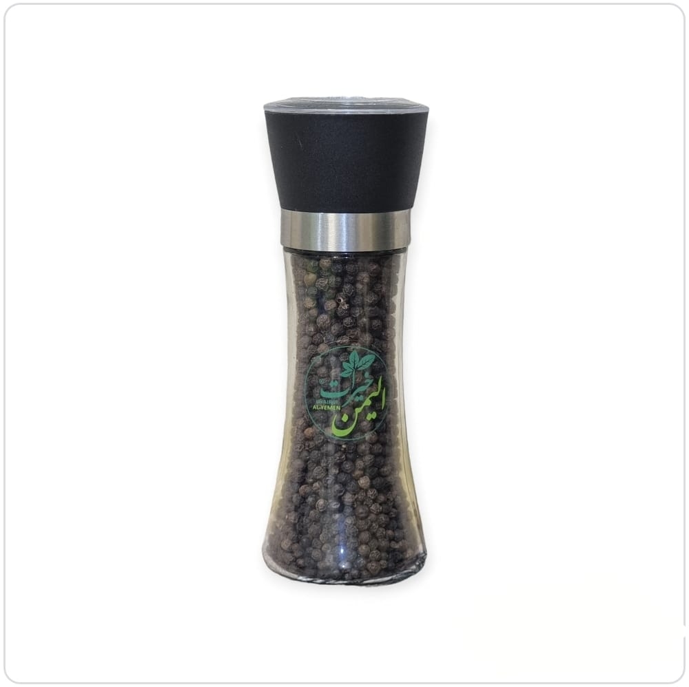 Order Black pepper with grinder from the treasures of Yemen Now! | Jomla.ae