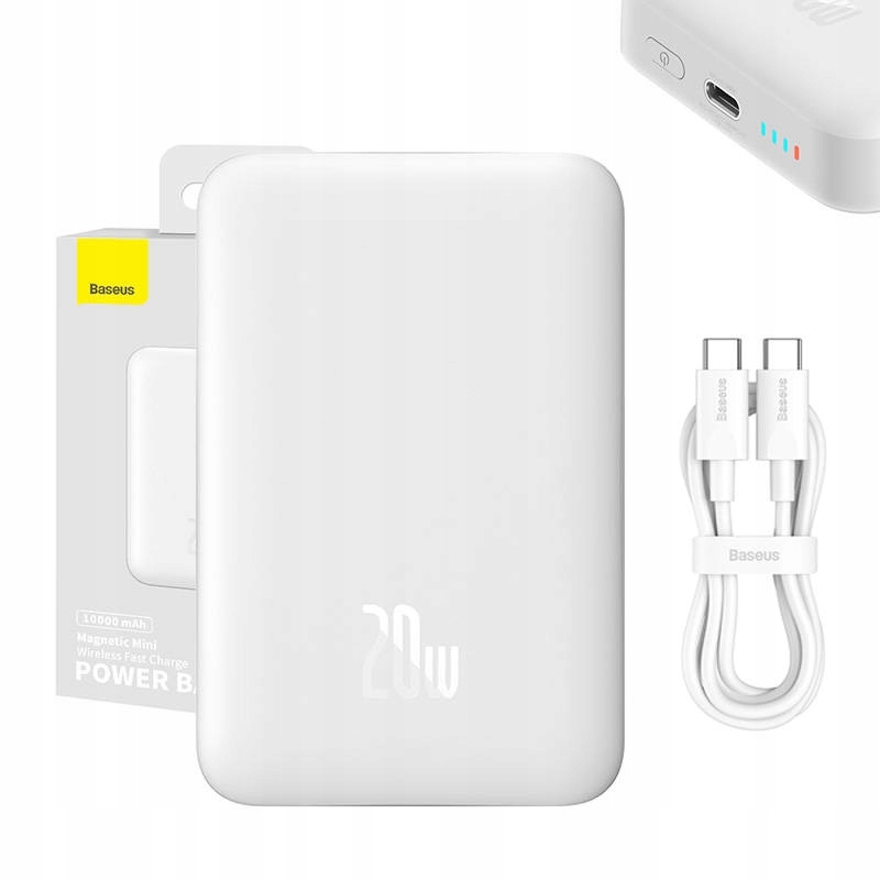 Carregador Power Bank 10000mah Magnético Indução Sem Fio 7.5w Para Iphone 12 13 14 A'gold Bte 07 I.824975864