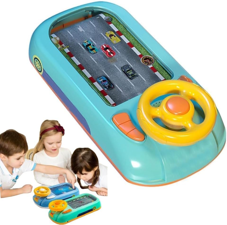 Order Car Racing Adventure Toy With Steering Wheel For Kids Now! | Jomla.ae