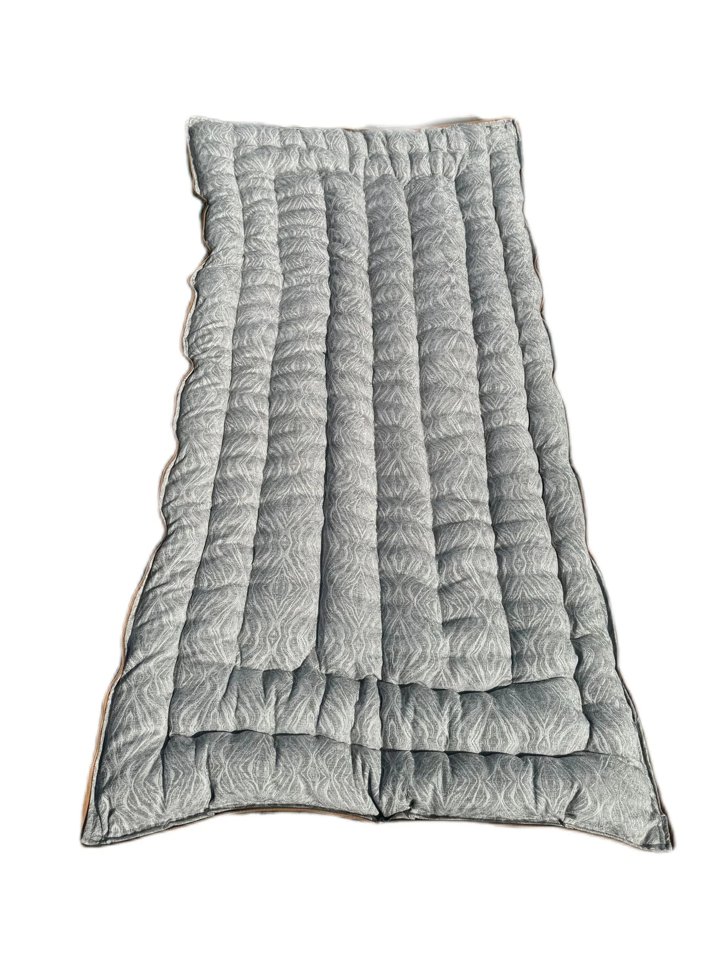 Order Al Hor Developed mat in floral pattern in light gray Now! | Jomla.ae