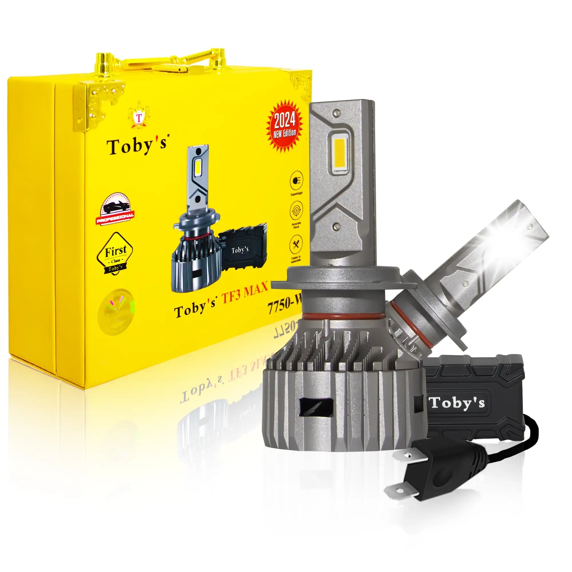 Order Toby’s TF3 Max 2 Pieces 150W LED Headlight Bulb Assembly 15000 ...