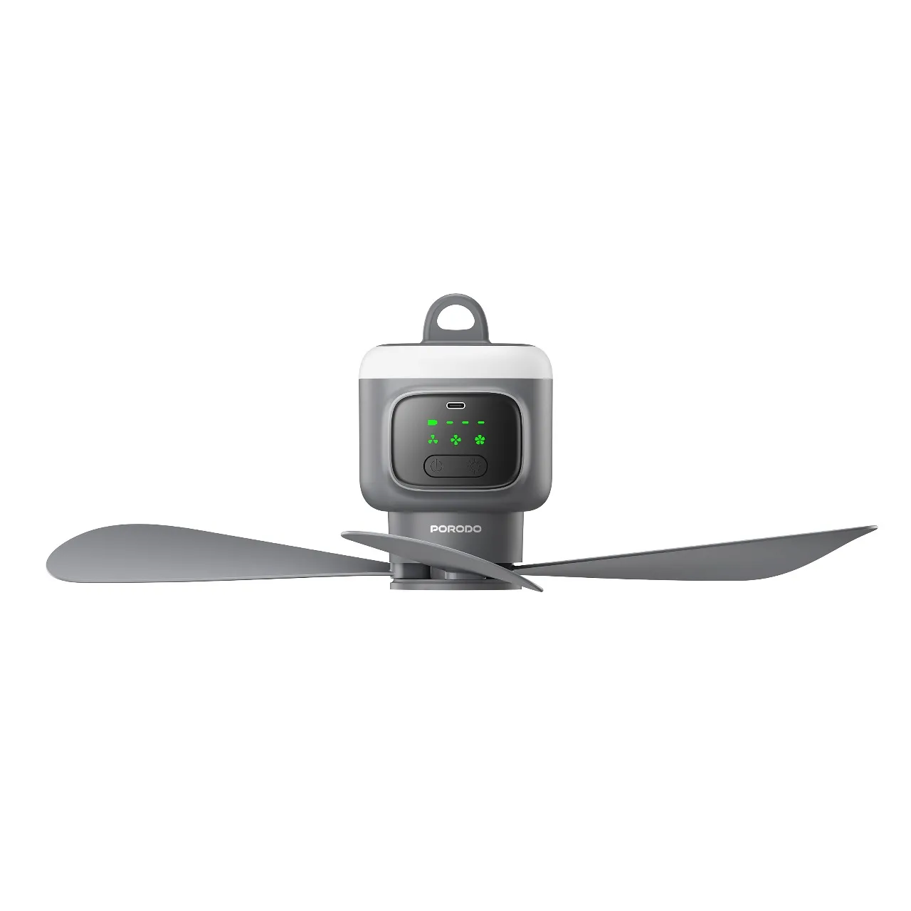 Order Porodo Lifestyle Camping Rechargeable Ceiling Fan With Smart ...
