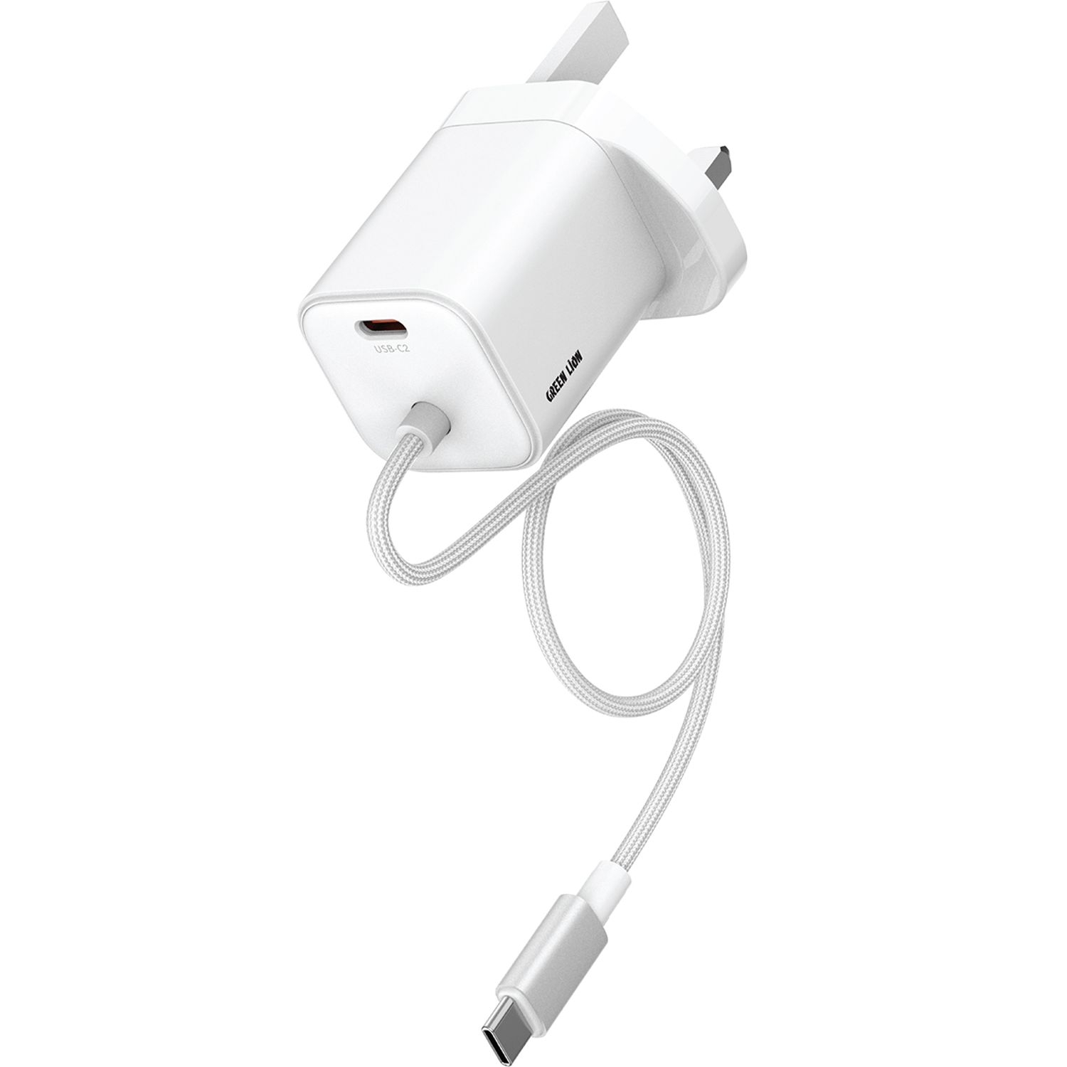 Order Green Lion Bridge Charge Integrated Gan Adapter Usb-C Pd 30W ...