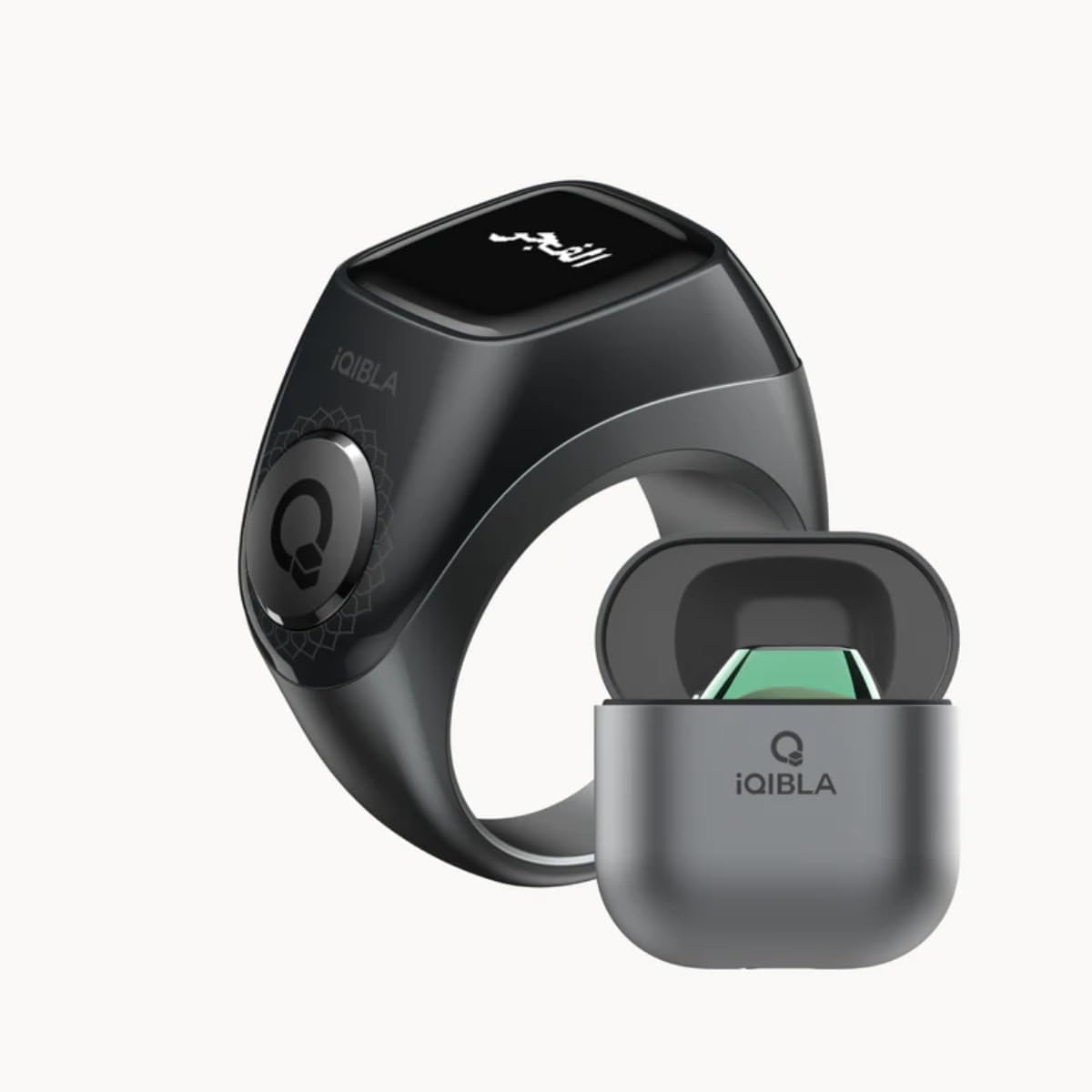 Durashmall IQibla Smart Tasbih Ring Contatore di preghiera digitale