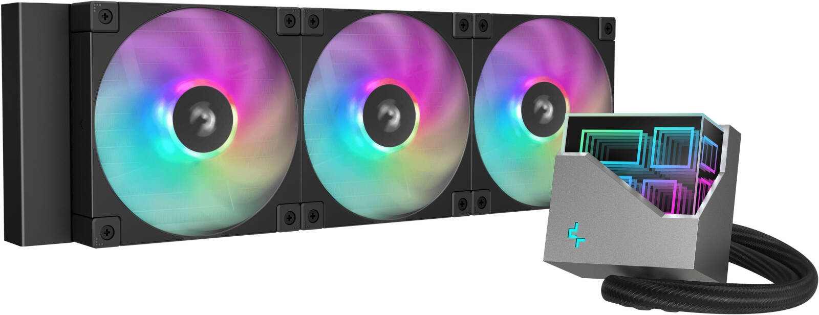 Order Deepcool Lt360 Argb Liquid Cpu Cooler, 360Mm Radiator, 3X Fd12 ...