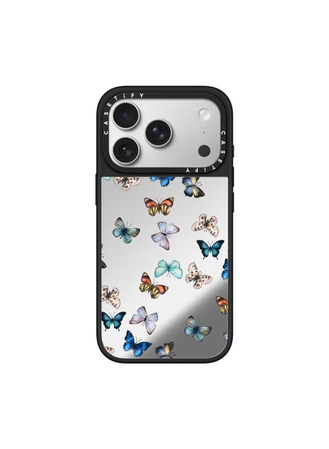 Order Casetify Iphone 17 Pro Mirror Case Magsafe Noir Butterfly