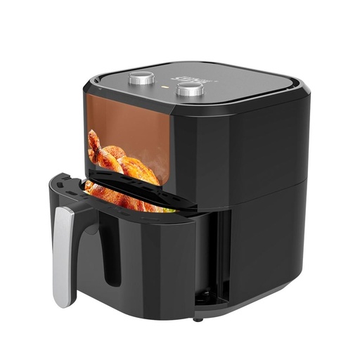 Winning Star Air Fryer, 7.7L Capacity, Oil-Free, Non-Stick Surface, Adjustable Indicator, 1800W, Black, St-9649