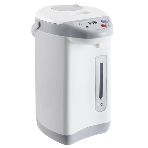 Winning Star Stainless Steel Electric Kettle, 3L Capacity, Waterless Operation Protection, 1800W, White, St-6026