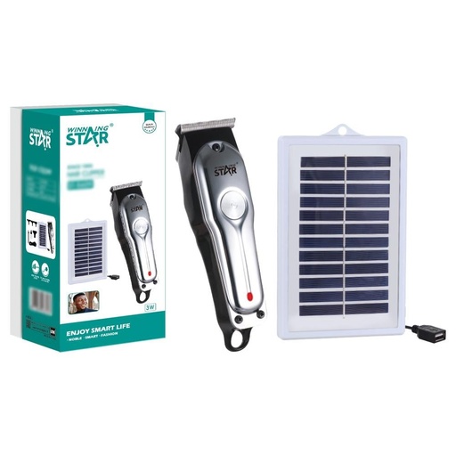 Winning Star Solar Charging Hair And Beard Trimmer