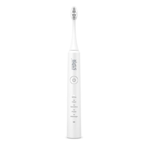 Winning Star Toothbrush, 5 Modes, Internal Memory, 1.5W, White, Model St-9810